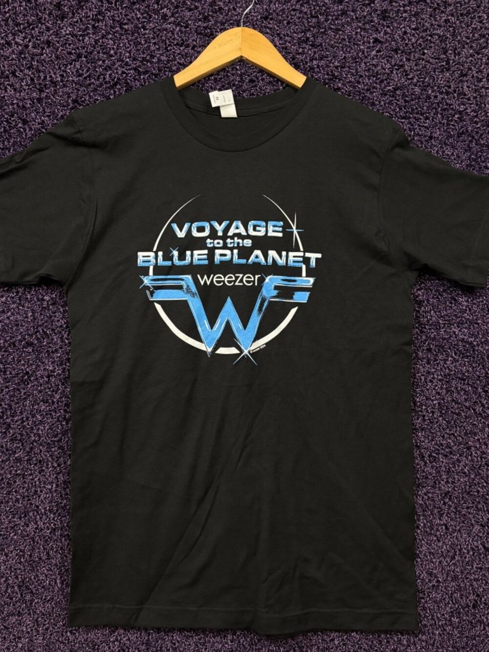 Weezer Voyage to the Blue Planet Tour Dates Rock T-Shirt M